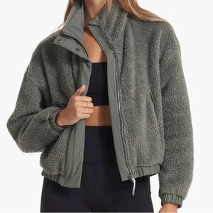 Vuori Cozy Sherpa Jacket Dusty Pine